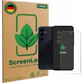 ScreenLeaf Film de protection d'écran, Protection d'écran Écologique, Clear, Anti-Rayures (Samsung Galaxy A55), Téléphone portable : film de protection, Transparent