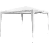 Plonos Pavillon de jardin blanc 3x3m 4936