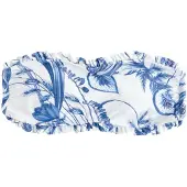 Next Hauts de bikini bleu / blanc
