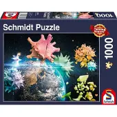 Sonstige Verlage SCHMIDT Puzzle Planète Terre 2020, 1000 pièces