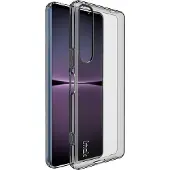 IMAK Sony Xperia 1 IV - UX5 Housse silicone grise (Sony Xperia 1 IV), Coque pour téléphone portable, Gris
