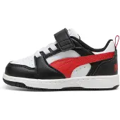 Puma Baskets 'Rebound V6' rouge / noir / blanc