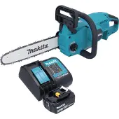 Makita DUC 307 SFX3 Tronçonneuse à chaîne sans fil 18 V 30 cm Brushless + 1x batterie 3,0 Ah + chargeur