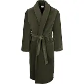 Möve Homewear manteau à col châle vert (M)