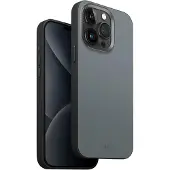 Uniq Etui Lyden Ds Iphone 15 Pro 6.1Magclick Charging Niebiesko-Czarny/Washed Blue-Black