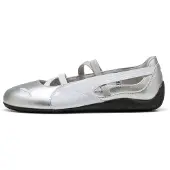 Puma Baskets basses 'Speedcat' argent / blanc
