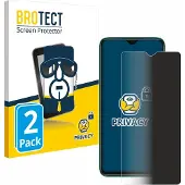 BROTECT Film anti-regards Anti-Spy Privacy Film de protection contre la lumière bleue (Xiaomi Redmi Note 8 2021), Téléphone portable : film de protection, Bleu