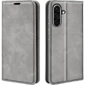 Cover-Discount Flip Case (Samsung Galaxy A36, Samsung Galaxy A56), Coque pour téléphone portable, Gris