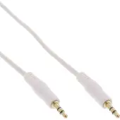 InLine 99936W câble audio 2,5 m 3,5mm Blanc