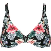 LASCANA Hauts de bikini mélange de couleurs / noir