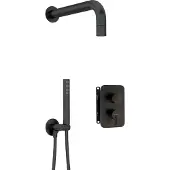 Deante Concealed Shower Set With Mixer Box With Hand Shower Bxyznqsm Argenté