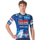 Castelli Competizione 3 Soudal Quick-step 2025 Short Sleeve Jersey Bleu XL Homme