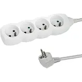 Esperanza Multiprise 4 Prises 1,5M Blanc