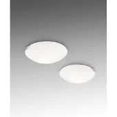 FABAS LUCE Plafonnier Fox en blanc 300mm (1100 lm)