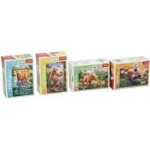 Trefl Puzzle Amazing dinosaurs : Triceratops avec bébé 54 pièces