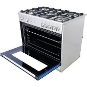 Saro Cuisinière à gaz multifonctionnelle , modèle TS95C71X
