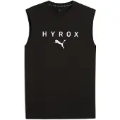 Puma T-Shirt fonctionnel 'x HYROX' noir / blanc