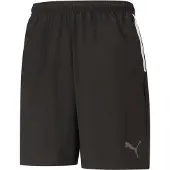 Puma Pantalon de sport 'TeamLiga' gris foncé / noir
