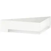 Albert Applique LED Trion duvet 20cm blanc
