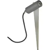 Albert Spike spot Led Wally anthracite - acier inoxydable