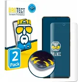 BROTECT Protection d'écran intégrale (2 pcs, Realme 12 Pro+), Téléphone portable : film de protection, Transparent