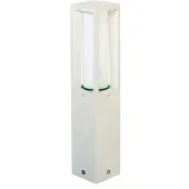 Albert lampe d'extérieur Oblong blanc
