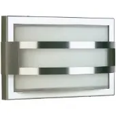 Albert Lampe d'extérieur en acier inoxydable Hemisphere 18 cm