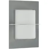 Albert Applique en acier inoxydable Hemisphere 26 cm