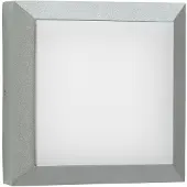 Albert Lampe d'extérieur LED carrée Parel 32cm-gris