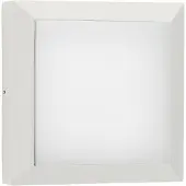 Albert Applique carrée Parel 19cm-blanc