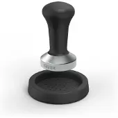 Xavax Tamper à café - - 51 mm - Acier inoxydable - Tapis en silicone - Ergonomique