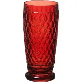 Villeroy & Boch - Boston Coloured Verre À Soda/Bière Red - Rouge
