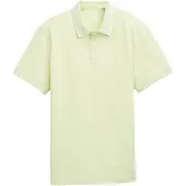 Tom Tailor T-Shirt jaune pastel / blanc