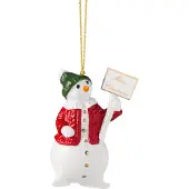 Villeroy & Boch Ornement Bonhomme de neige Christmas Classics (1x)