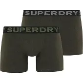 Superdry M3110453b Boxers 2 Units Vert S Homme