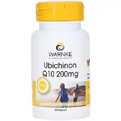 Warnke Vitalstoffe GmbH WARNKE Ubichinon Q10 200 mg gélules, 60 gélules