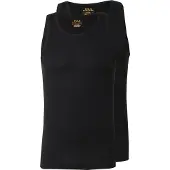 Ralph Lauren pour homme. 714959333001 Lot de deux débardeurs noir (XL), Homewear, Coton, Sans manches / bretelles