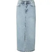 Vila Jupe 'VIJaf' bleu denim