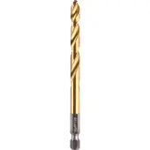 Milwaukee Foret métaux Shockwave HSS-G TiN Red Hex - Ø 6,8 x 108 mm - 1 pièce - - 48894716