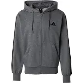 Adidas Essentials 3 Stripes Fleece Full Zip Sweatshirt Gris M / Regular Homme