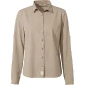 Vaude Rosemoor Iv Long Sleeve Shirt Beige 46 Femme
