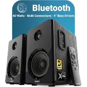 Majority D40 Enceintes d'étagère - Bluetooth - USB
