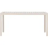 Ebuy24 Giardini table de jardin beige.