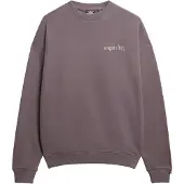 Superdry Sweat-shirt 'Old School Tattoo' jaune / taupe / rouge / noir