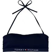 Tommy Hilfiger Uw0uw04136 Bikini Top Bleu L Femme
