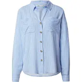 ONLY Chemisier 'ONLYasmin' bleu clair / blanc