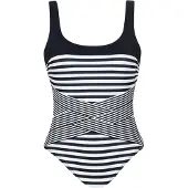 Sunflair Maillot de bain noir / blanc