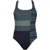 Vivid Maillot de bain bleu foncé / vert