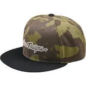 Troy Lee Designs Flat Bill Signature Casquette Snapback