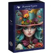 Bluebird Puzzle Puzzle Lady with a Hat - 1000 pièces